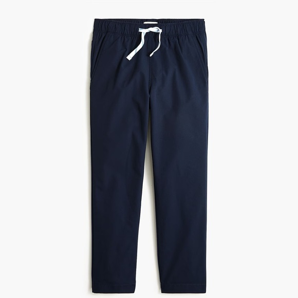 J.Crew Crewcuts Boys' pull-on tech pants Navy Blue size 4 - Picture 1 of 3